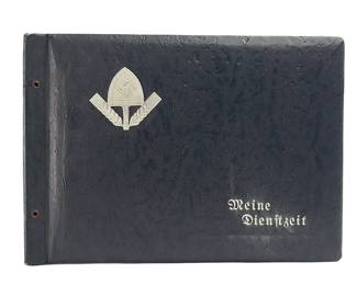 WWII Third Reich RAD Photo Album - 640 Photos - Austrian Anschluss Era - RAD Abt 4/307 Jenbach, Tyrol - Sworn in on Hitler's 50th Birthday 1939