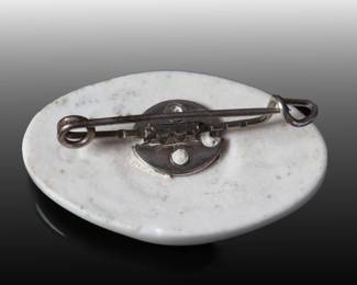 1934 German Hitler Youth Summer Solstice Porcelain Tinnie