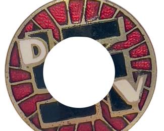 WWII German DRL Sports Federation Stick Pin - Third Reich Era - Maker Marked L&W