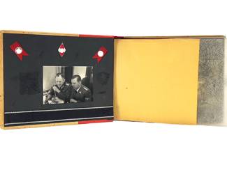 WWII German Waffen-SS Officer's Photo Album: SS & Luftwaffe Generals, Paris Occupation, Eastern Front T-34
