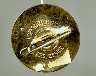 Early Party "Deutschland Erwache" Supporter Pin by Hoffstätter Bonn - German Third Reich Badge