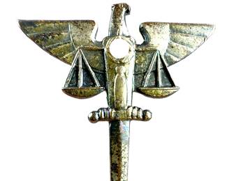 Third Reich Jurist Association (BNSDJ) Stickpin