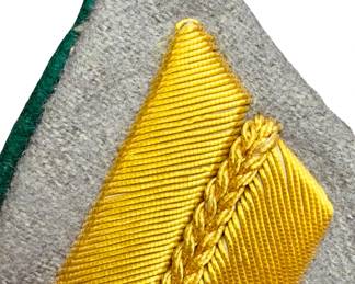 WWII German Wehrmachtbeamte auf Kriegsdauer General-Equivalent Collar Tab (Hoeherer Dienst)