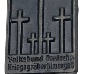 German VDK (War Graves Commission) Supporter's Tinnie / Stick Pin