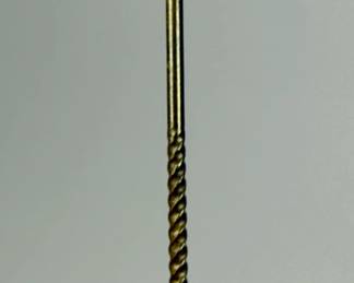 Vintage German Music / Singing Society (Sängerbund) Stickpin - Lyre & Oak Leaf Motif by F. Mannheim
