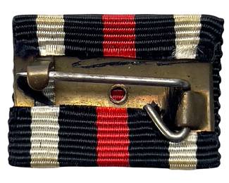 German WWI Hindenburg Cross for Non-Combatants - Single Ribbon Bar