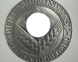 1937 German Female Labour Service (RADwj) Leader's Brooch