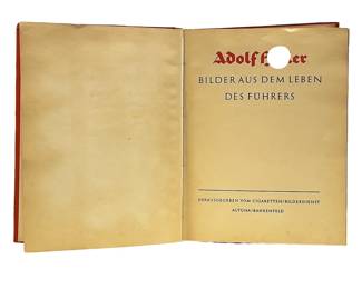 1936 Propaganda Photo Album "Adolf Hitler" Cigaretten-Bilderdienst