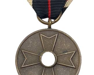 WWII German War Merit Medal 1939 (Kriegsverdienstmedaille)
