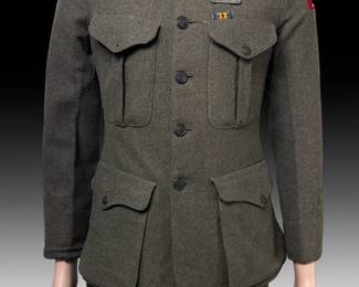 WWI US Army 2nd Infantry Division "Indianhead" Uniform - Doughboy Tunic & Pants Set