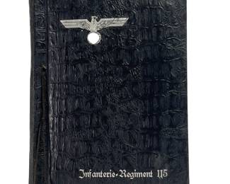 WWII German Soldier Photo Album - Infanterie-Regiment 115 & 15. Panzer-Division - AFRIKAKORPS - France, Italy - 91 Photos - RARE Multi-Theater Service