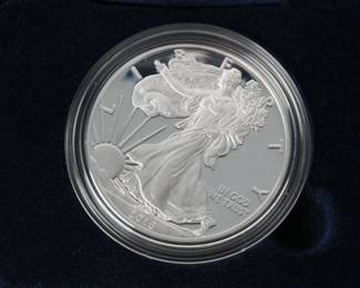 #2 2016-W American Eagle One Ounce Silver Proof Coin West Point Mint