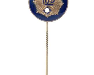 German WWII RLB Membership Stick Pin - Reichsluftschutzbund - Hoffstätter Marked