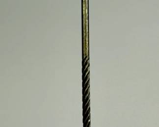 1935 German Third Reich Saar Plebiscite "Heim ins Reich" Stickpin - F. Mannheim Maker Marked