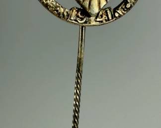 1941 WWII German Third Reich NSRL Sports Award Pin - Gau Meisterschaft (Regional Championship)