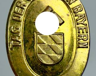Historic 1933 German "Tag der Jugend" Stick Pin - Day of the Youth in Bavaria Tinnie