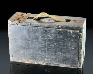 200 Round Ammo Belt 7.62x51mm in Wood Case