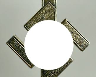Historic 1933 German "Tag der Arbeit" May Day Pin - Stylized Hammer & Design