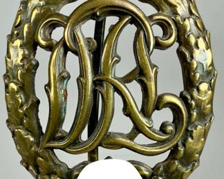 WWII German DRL Sports Badge in Bronze - 1937 Pattern by Wernstein