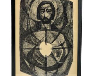 Framed Print “Jesus is the Light" by Caecilie Kelm