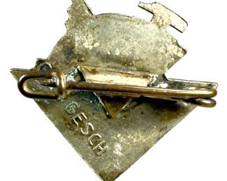 WWII German Third Reich Craftsman Badge - Reichsstand des Deutschen Handwerks - Artisan / Labor Pin