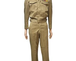 WWII US Marines USMC Jacket & Trousers Military Uniform
