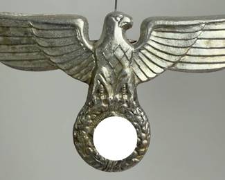 German Third Reich NSFK Kepi Eagle - National Socialist Flyers Corps Cap Insignia