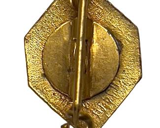 German Third Reich NSSB (National Socialist Stenographers' League) Enameled Membership Pin