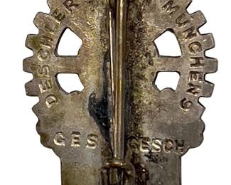 1939 German Third Reich GDAO "Gau-Ausstellung Oberdonau" Tinnie by Deschler
