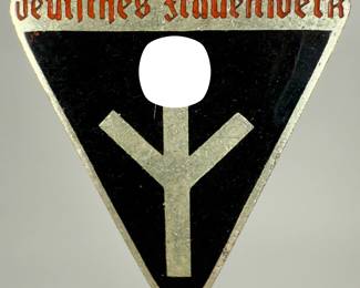 WWII German Deutsches Frauenwerk (DFW) Membership Badge - RZM M1/105