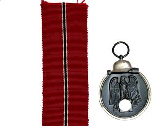 WWII German Eastern Front Medal - "Winterschlacht im Osten" 1941/42 with Ribbon