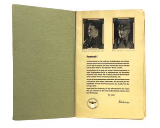 1936 Third Reich RAD Photo Album & Document Group - Arbeitsgau XXVIIa Saar-Pfalz - Oath Certificate