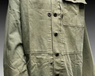 WWII U.S. Army M-1943 HBT Utility Shirt - OG-107