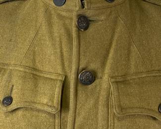 WWI US Army M1917 Tunic - 38th "Cyclone" Division Infantry, D Company - AEF Service
