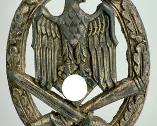 WWII German General Assault Badge - Unmarked