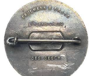 WWII German "Hitler's Dank" WHW Service Award Badge - Gau Süd-Hannover