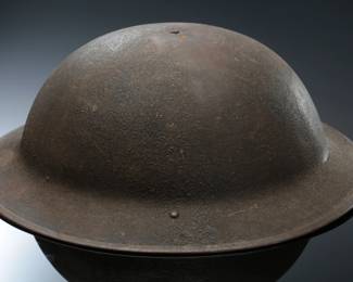 Museum-Quality WWI AEF Named Helmet - 3rd Div 'Rock of the Marne' & Rare D.C.I. Police