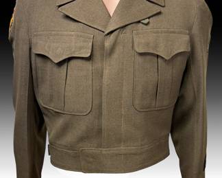 WWII US Army "IKE" Jacket Military Uniform