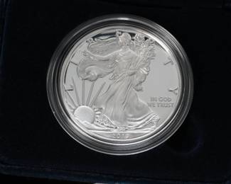 2019-S American Eagle One Ounce Silver Proof Coin 19EM San Francisco Mint