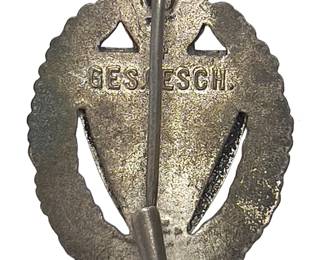 German WWII NS-RKB 25-Year Membership Badge - Reichskriegerbund Veterans Pin