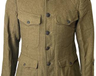 Original WWI US Army M1917 Tunic - 3rd Army of Occupation AEF Engineer Corporal - Theater Made Patch