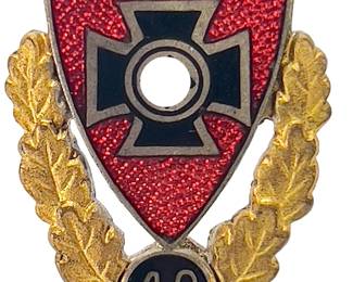 German WWII NSLB 40-Year Long Service Badge - National Socialist Teachers League