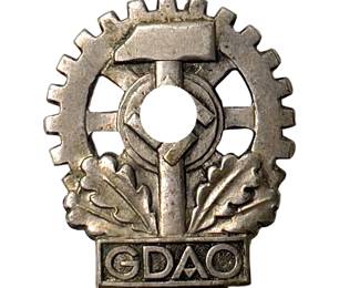 1939 German Third Reich GDAO "Gau-Ausstellung Oberdonau" Tinnie by Deschler