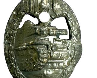 German Weimar / Third Reich Era Patriotic Veterans Tank Badge Stick Pin