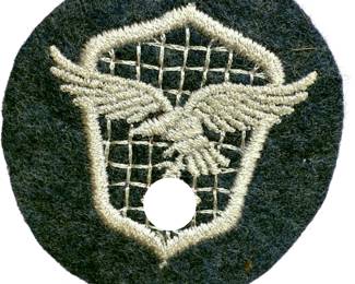 WWII German Luftwaffe Driver's Proficiency Badge - Motor Vehicle Trade Patch