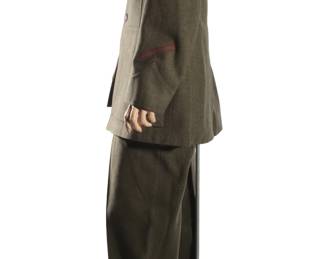 WWII US Marine Corps 4th Division Coat & Trousers 2pc USMC Military Uniform