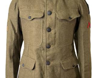 WWI US Army M1917 Tunic - 2nd Army, IV Corps, Motor Transport Corps Corporal