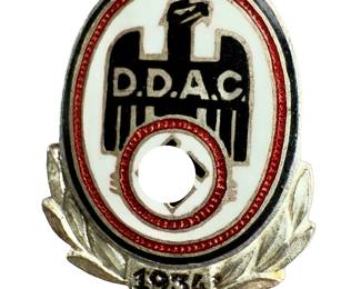 1934 German DDAC Automobile Club Stick Pin - Third Reich - Eagle &