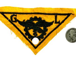 WWII German Luftwaffe GL Civilian Technician's Eagle Insignia