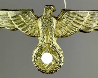 WWII German Luftwaffe 2nd Pattern Cap Eagle Insignia